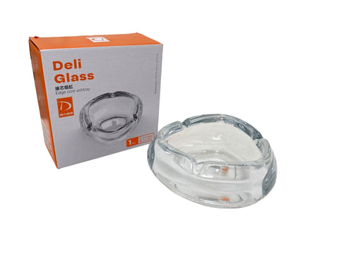 4"x2.5"  GLASS ASHTRAY-TRIANGLE