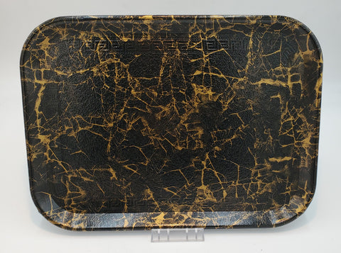 16"x11.75"TRAY-BL/GOLD-MEDIUM