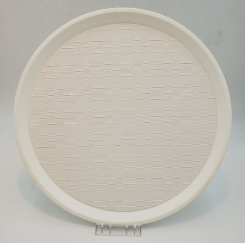 13.75" TRAY-WHITE-MEDIUM