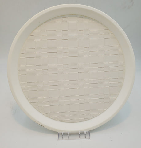 11.5" TRAY-WHITE-SMALL