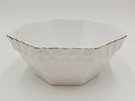 5.75"x2.75" BOWL W/GOLD RIM