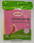 3 PC CELLULOSE SPONGE CLOTH