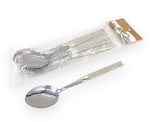 6PC DINNER SPOON-SILVER GLITTER