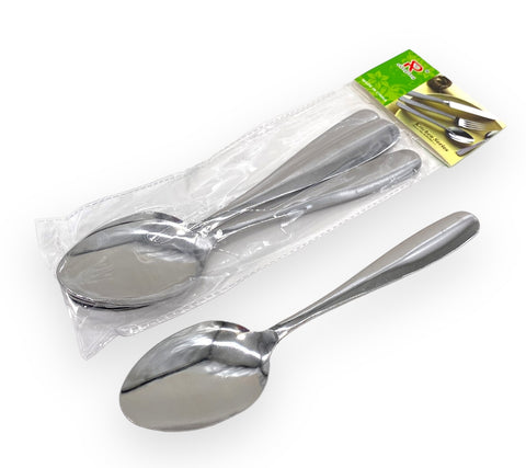 6PC DINNER SPOON-SILVER