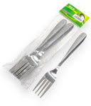 6PC SALAD FORK-SILVER