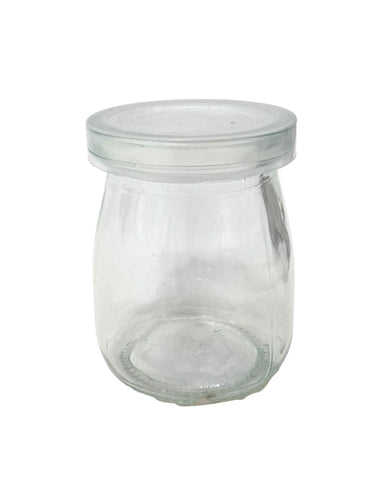 3.5OZ MINI GLASS JAR W/LID