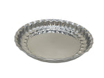 10"x2" ROUND TRAY-SILVER