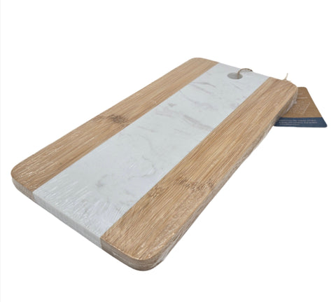 11.75"x6" CUTTING BOARD W/MARBLE