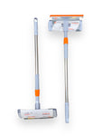 MICROFIBER FLAT MOP & SQUEEGEE