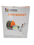 13.75"x10.75" DISH RACK-WHITE