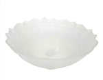 9.5"x4" FROSTED GLASS BOWL