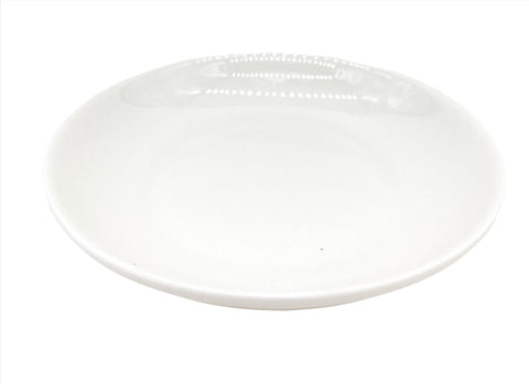 6" ROUND PLATE-WHITE