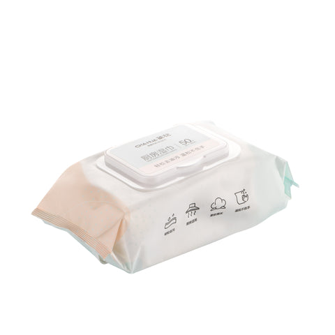 WET CLEANING WIPES-50 CT