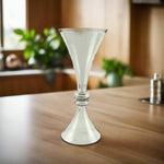 15.75" TRUMPET GLASS VASE