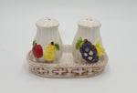 SALT AND PEPPER SHAKER -FRUIT - 72/CS